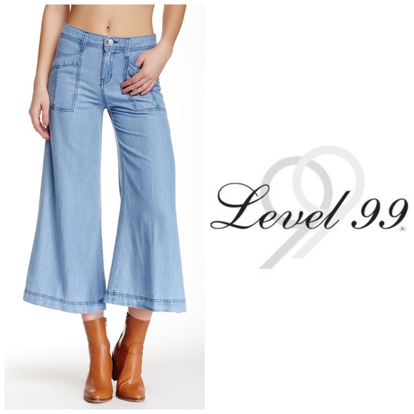 denim gauchos